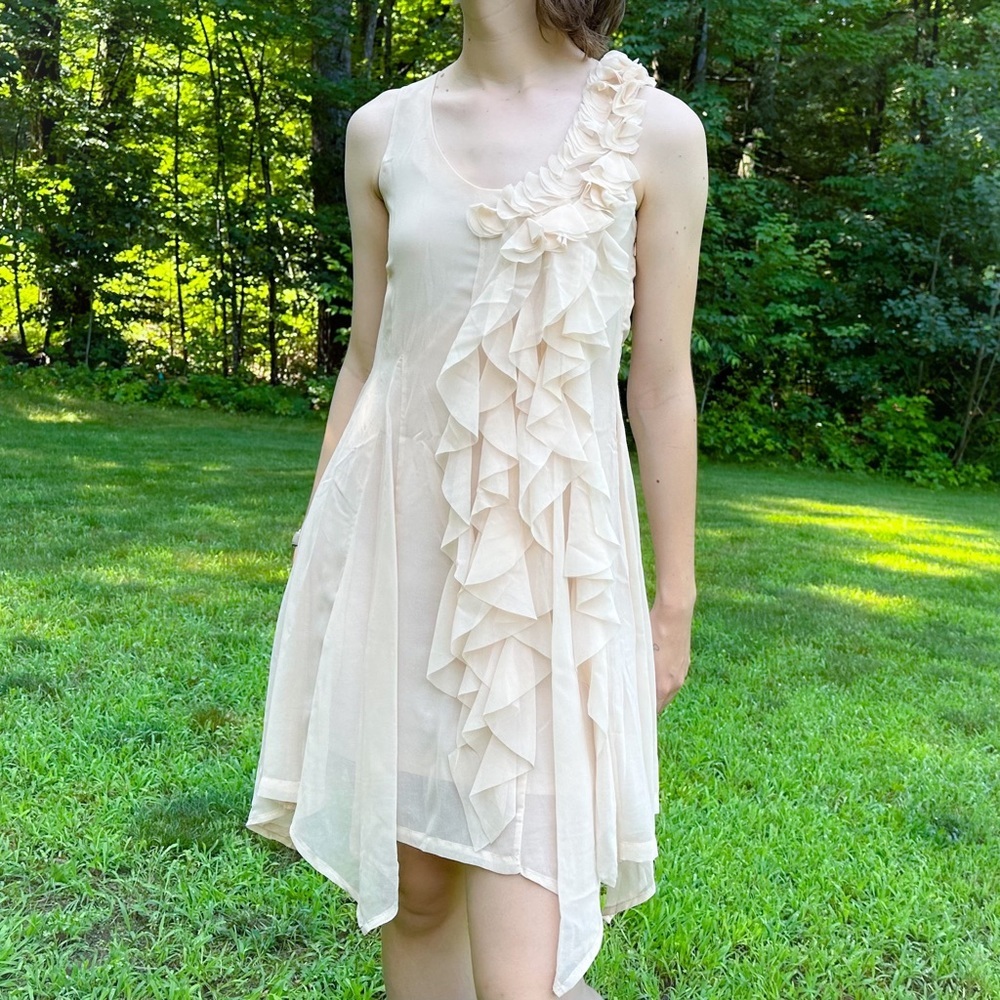 Modcloth A’REVE fairy dreamy romantic french vanilla dress, S. - Picture 2 of 15